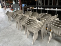 stapelbare kunststof Vondom Spritz stoel tweedehands